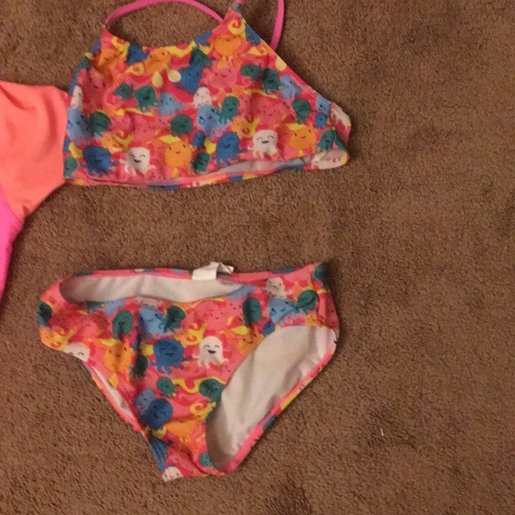 Cute octopus bathing suit with cover up. - Picture 2 of 4